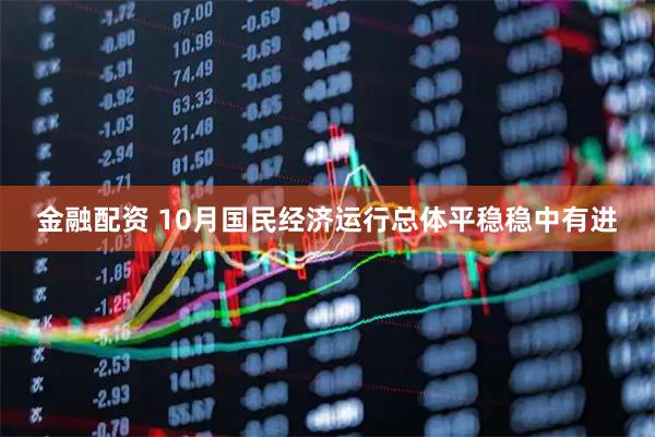 金融配资 10月国民经济运行总体平稳稳中有进